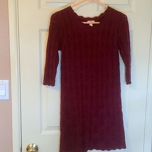 Pretty burgundy Cat & Jack girl's dress